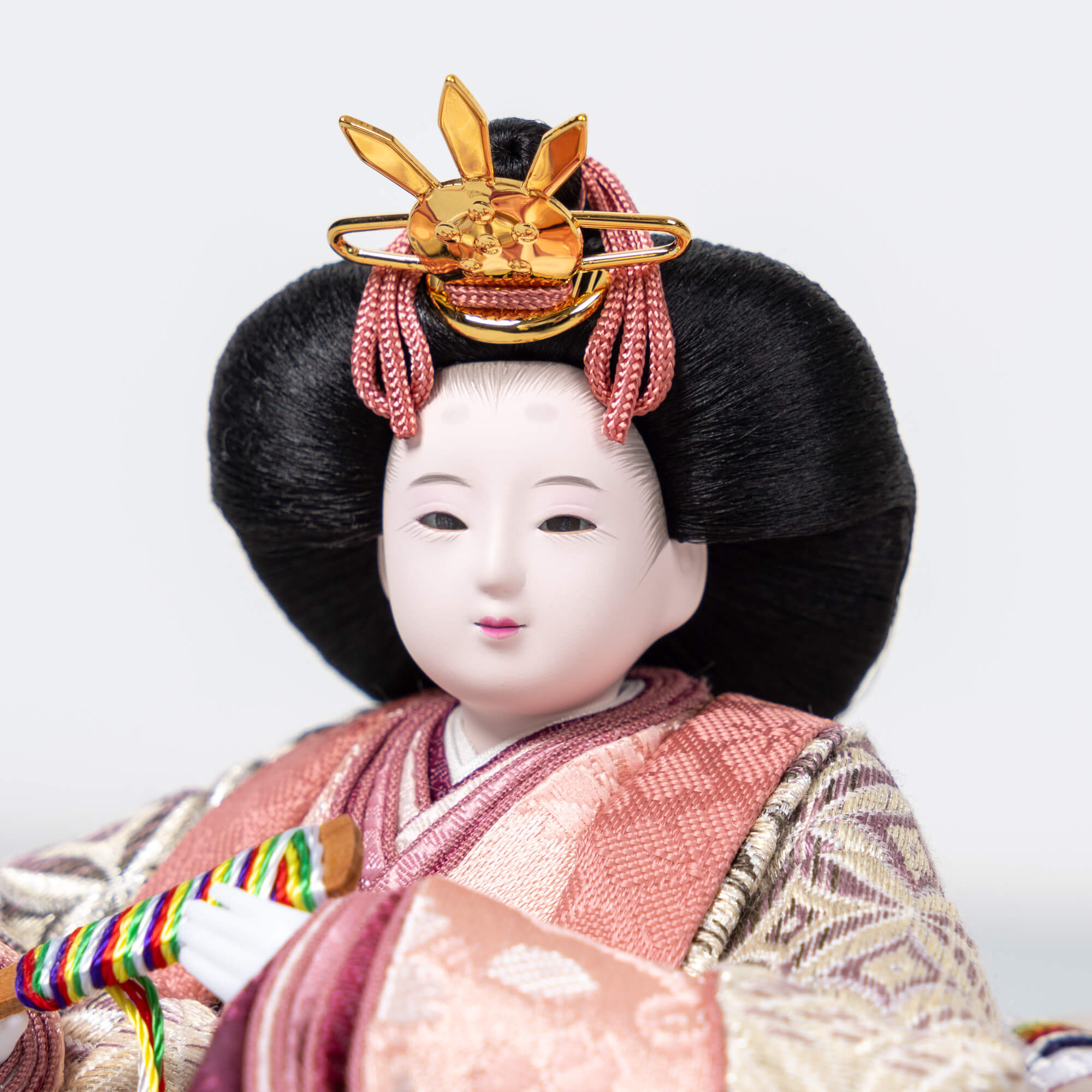 紫苑平飾り 銀藤 柴田家千代 SK4208｜雛人形 お雛様 コンパクトで