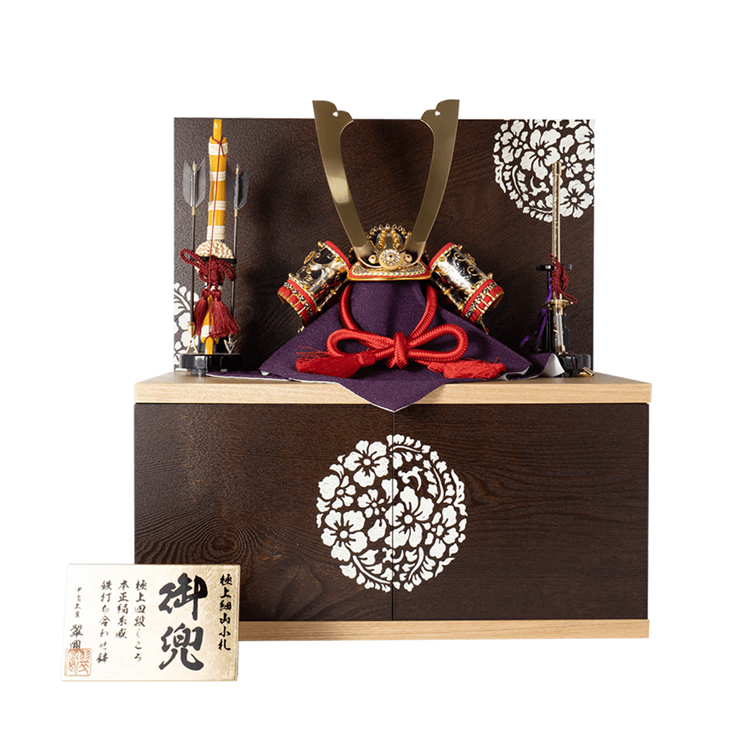 兜飾り収納箱付き秀鳳作28号