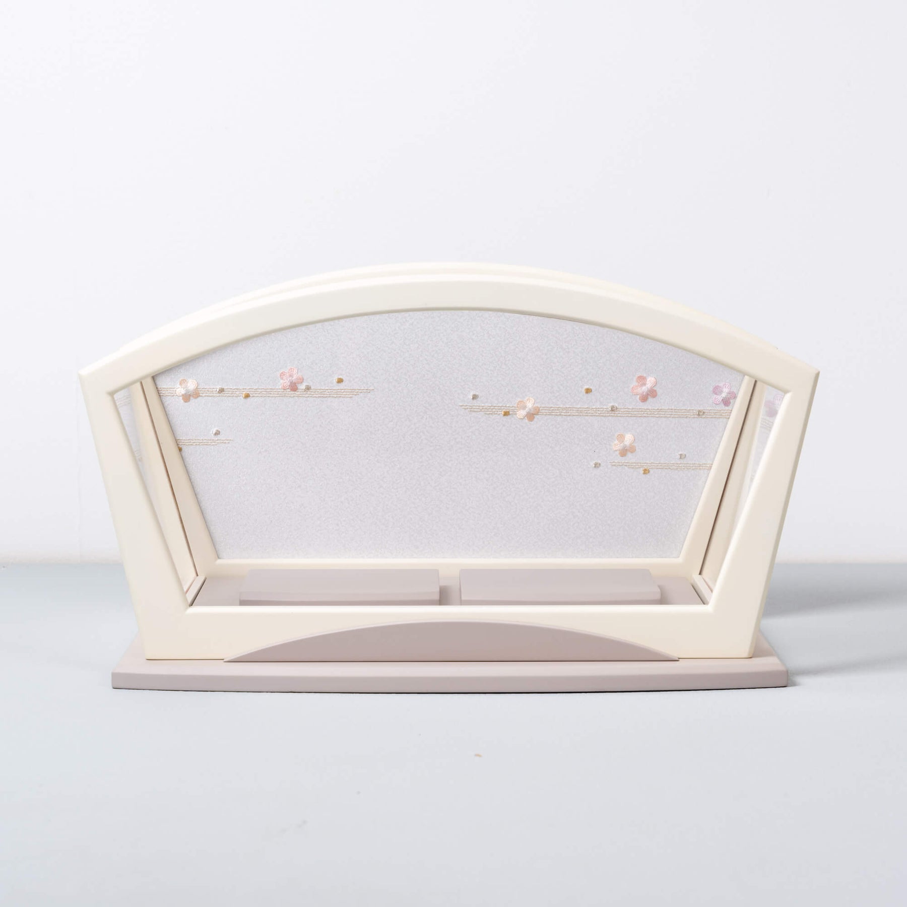 雛人形 紬 人形ケース グレー 一秀 C118-8