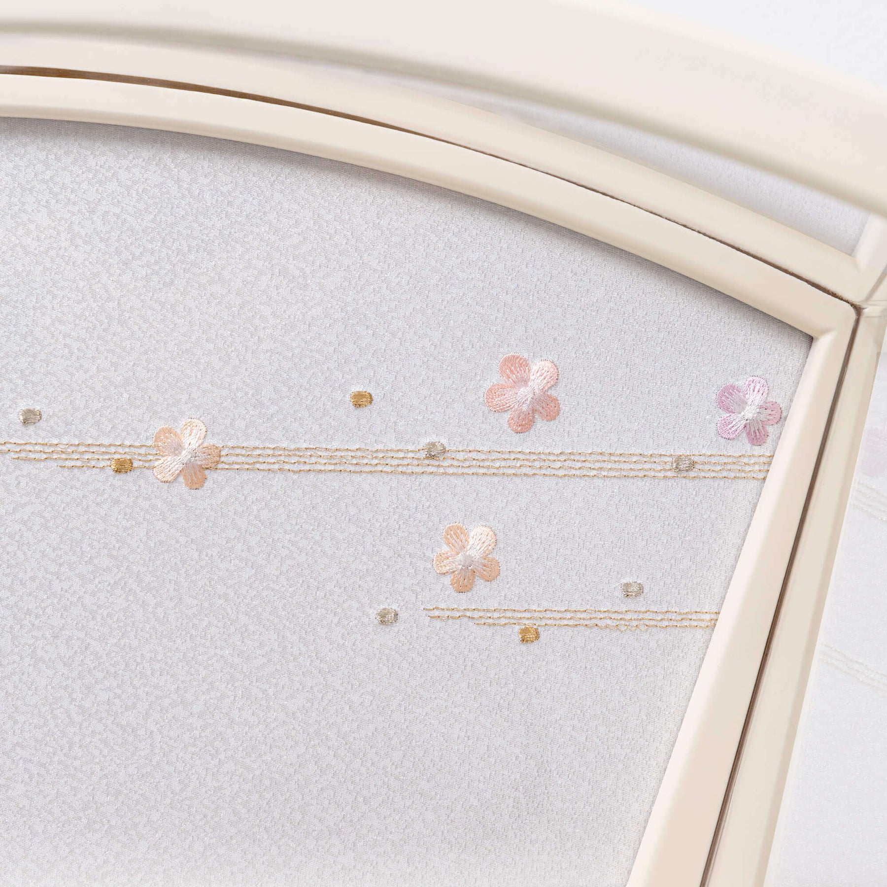 雛人形 紬 人形ケース グレー 一秀 C118-8