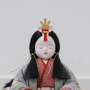 紬 人形ケース オーク 一秀