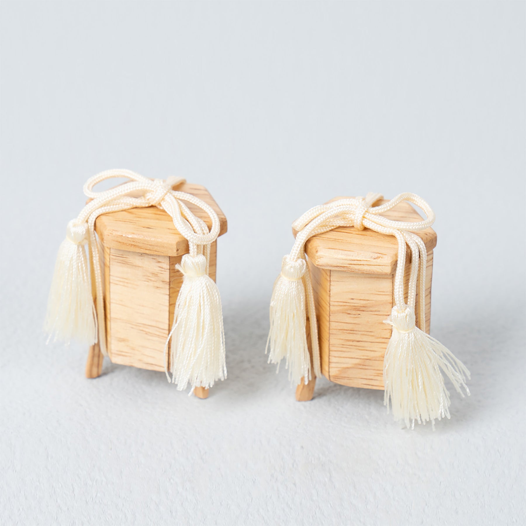 雛人形 紬 人形ケース オーク 一秀 10-8