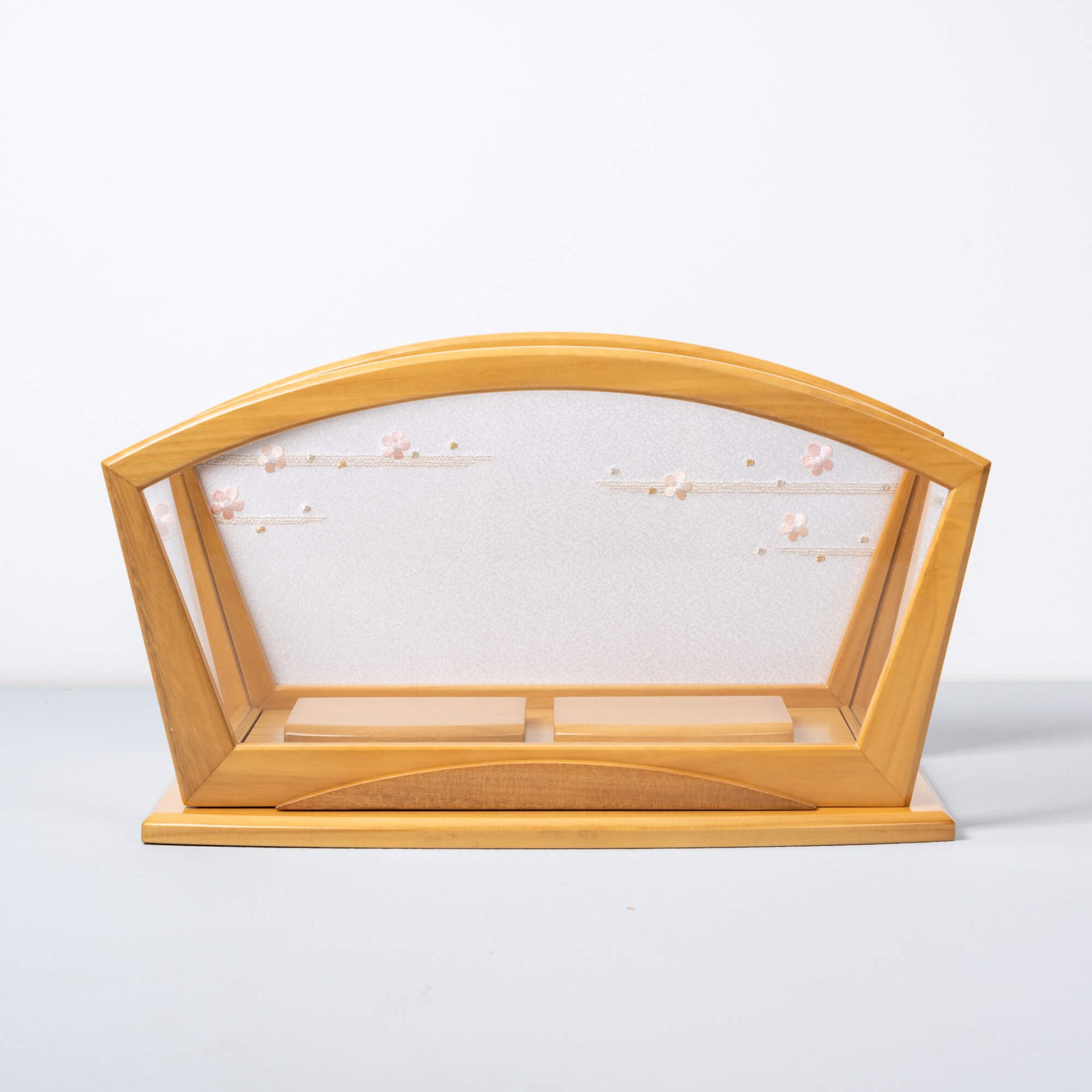 雛人形 紬 人形ケース オーク 一秀 10-8