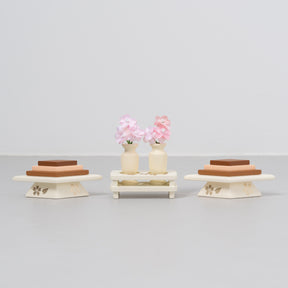 雛人形 かのん 人形ケース 吉藤作 桜刺繍