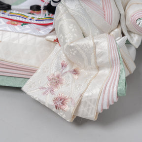 雛人形 かのん 人形ケース 吉藤作 桜刺繍