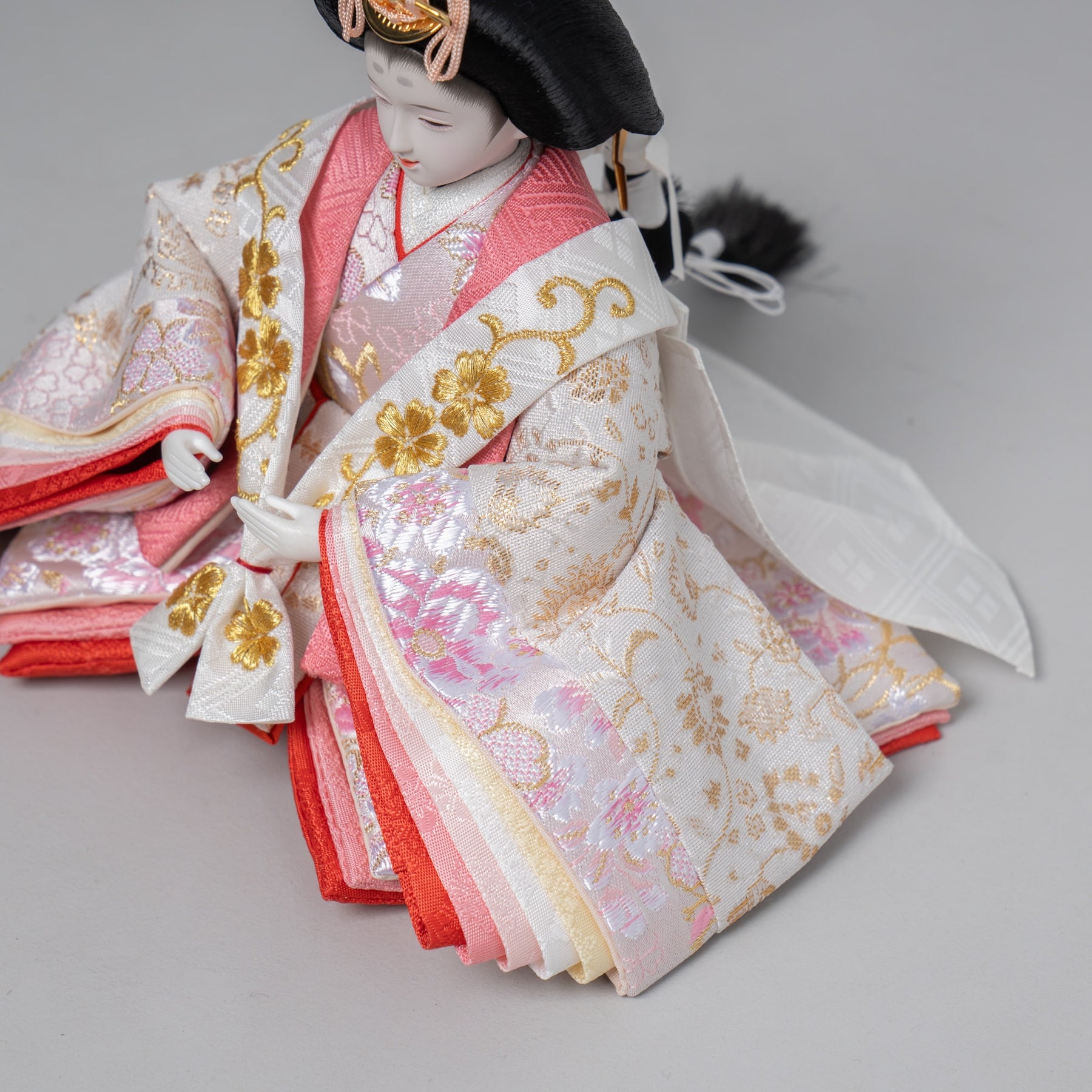 雛人形 月華 人形ケース 白木 吉徳大光 白5SR