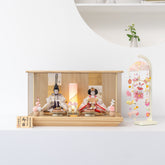 雛人形 月華 人形ケース 白木 吉徳大光 白5SR