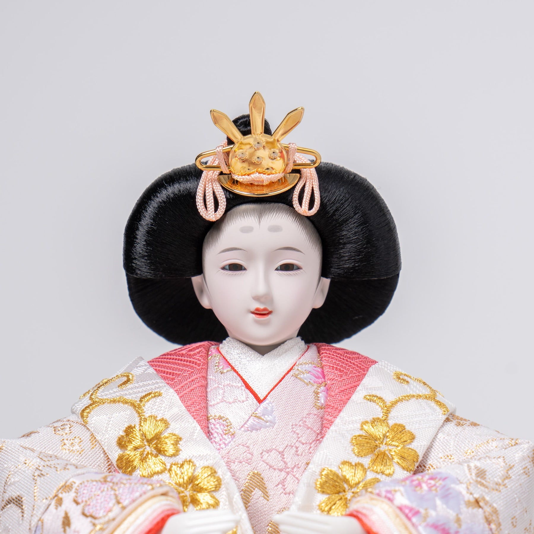 雛人形 月華 人形ケース 白木 吉徳大光 白5SR