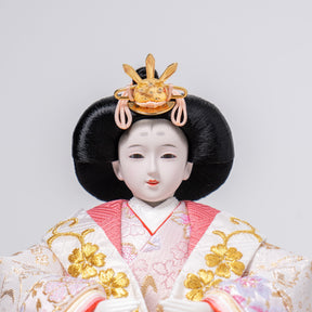 雛人形 月華 人形ケース 白木 吉徳大光 白5SR