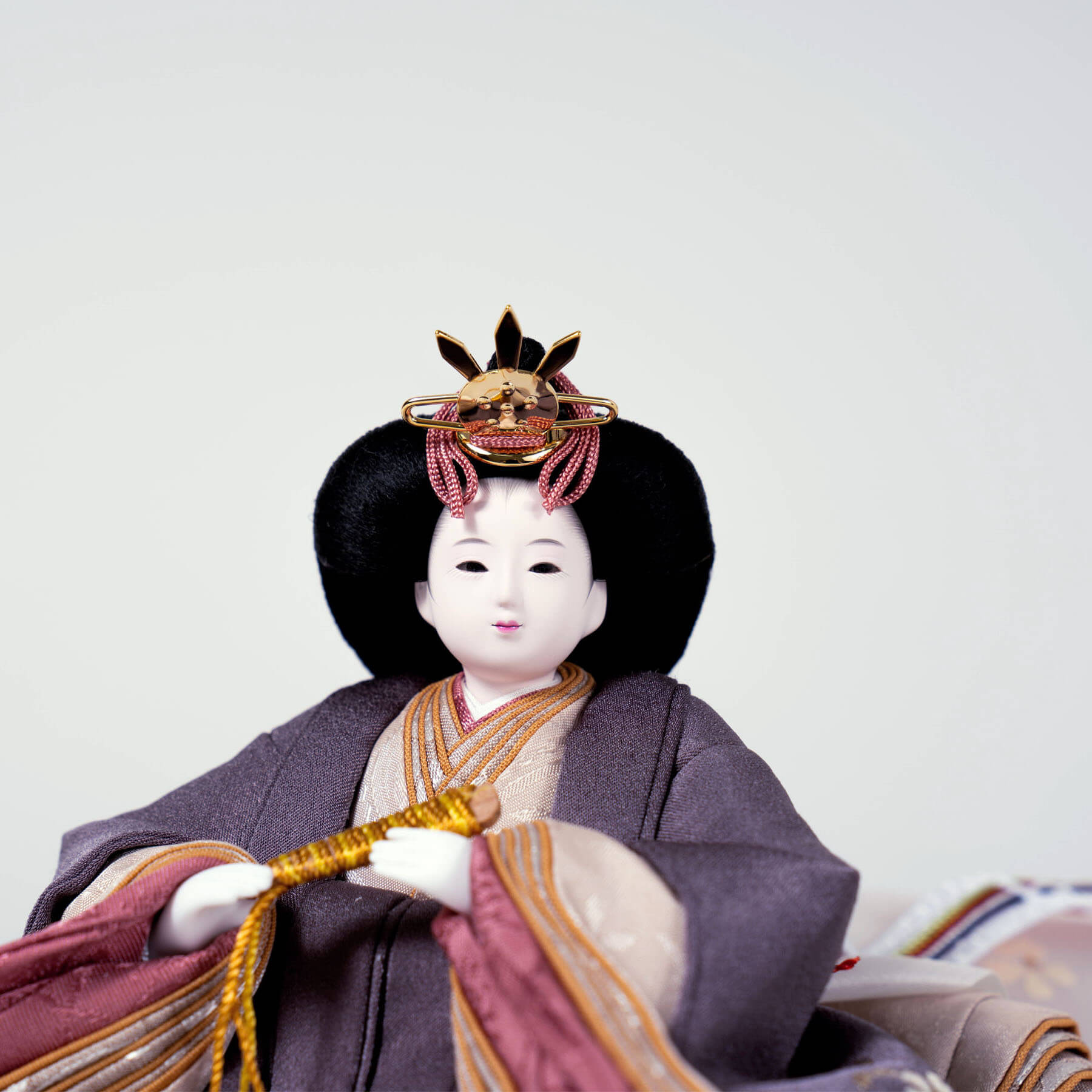 雛人形 貴和平飾り ウォルナット 柴田家千代