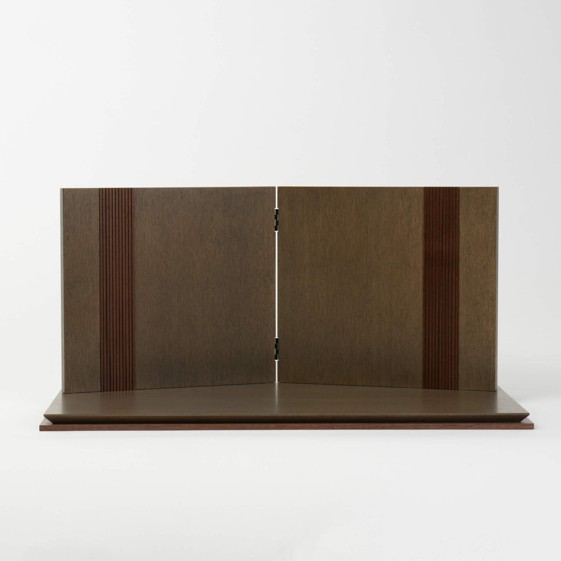 雛人形 凪彩平飾り グレー 笹蔓文様 平安道翠