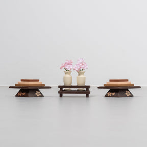 雛人形 凪彩平飾り グレー 平安道翠 正絹有職文様