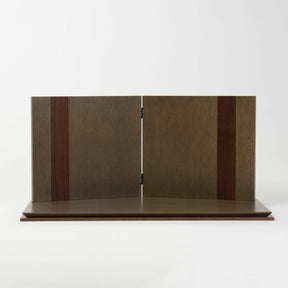 雛人形 凪彩平飾り グレー 平安道翠 正絹有職文様