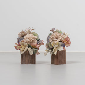 雛人形 凪彩平飾り ナチュラル 平安道翠 ブラウン鶴花刺繍