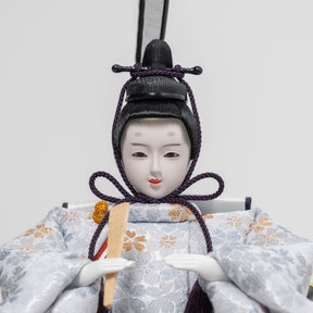 雛人形 ゆずは引出収納飾り ベージュ 吉徳大光 ブルーピンク