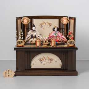 雛人形 きよみ収納 ブラウン 吉徳大光3-1