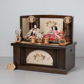 雛人形 きよみ収納 ブラウン 吉徳大光3-1