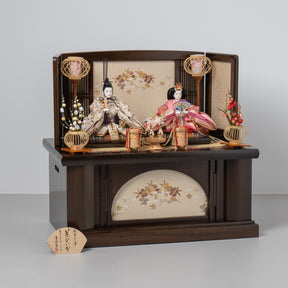 雛人形 きよみ収納 ブラウン 吉徳大光3-1