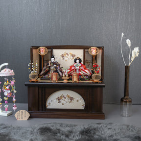 雛人形 きよみ収納 ブラウン 吉徳大光 4SR