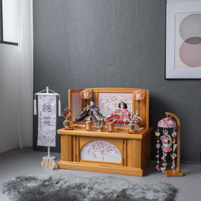 雛人形 きよみ収納 明茶色 吉徳大光