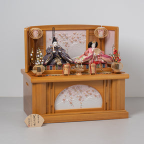 雛人形 きよみ収納 明茶色 吉徳大光