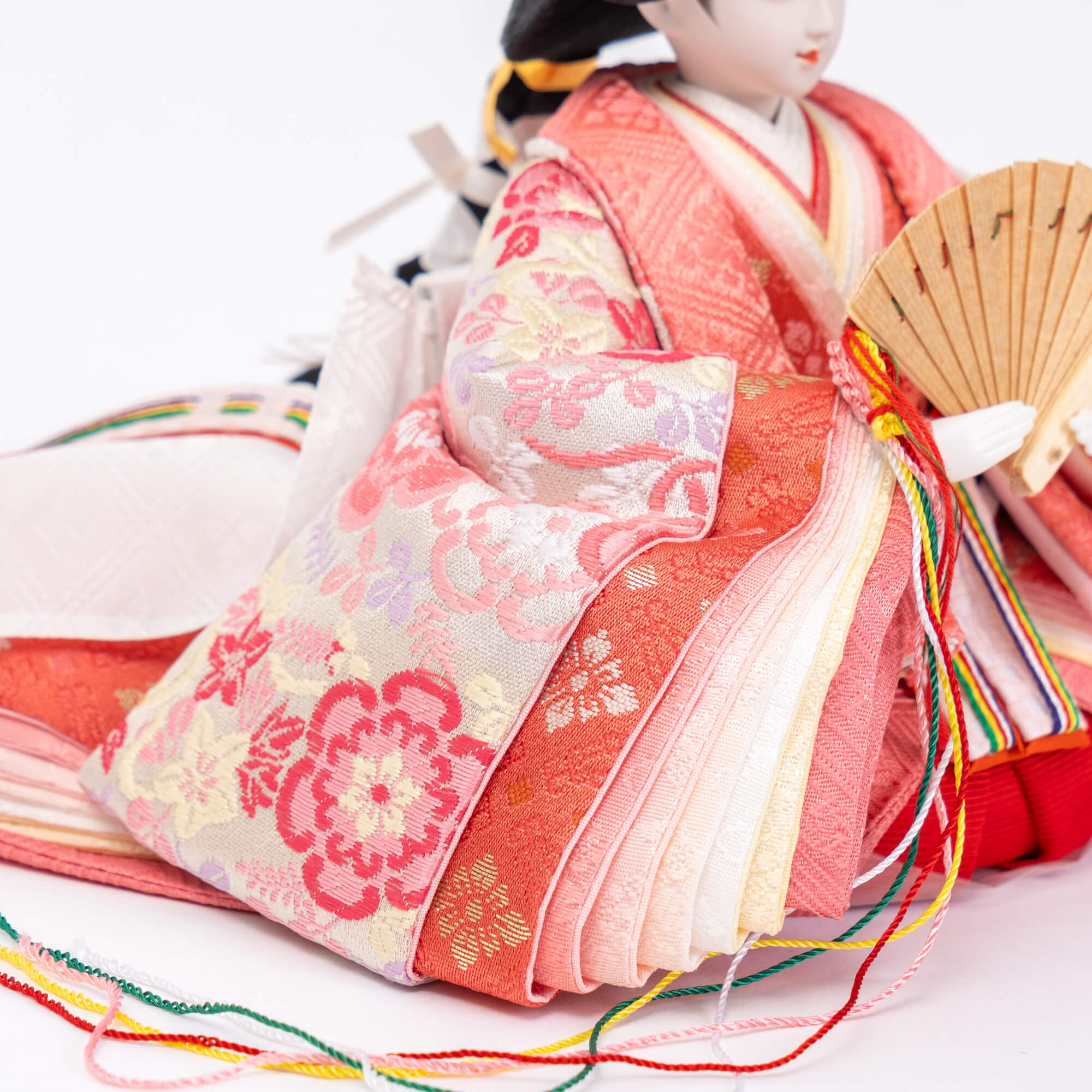 雛人形 きよみ収納 明茶色 吉徳大光 グリーン