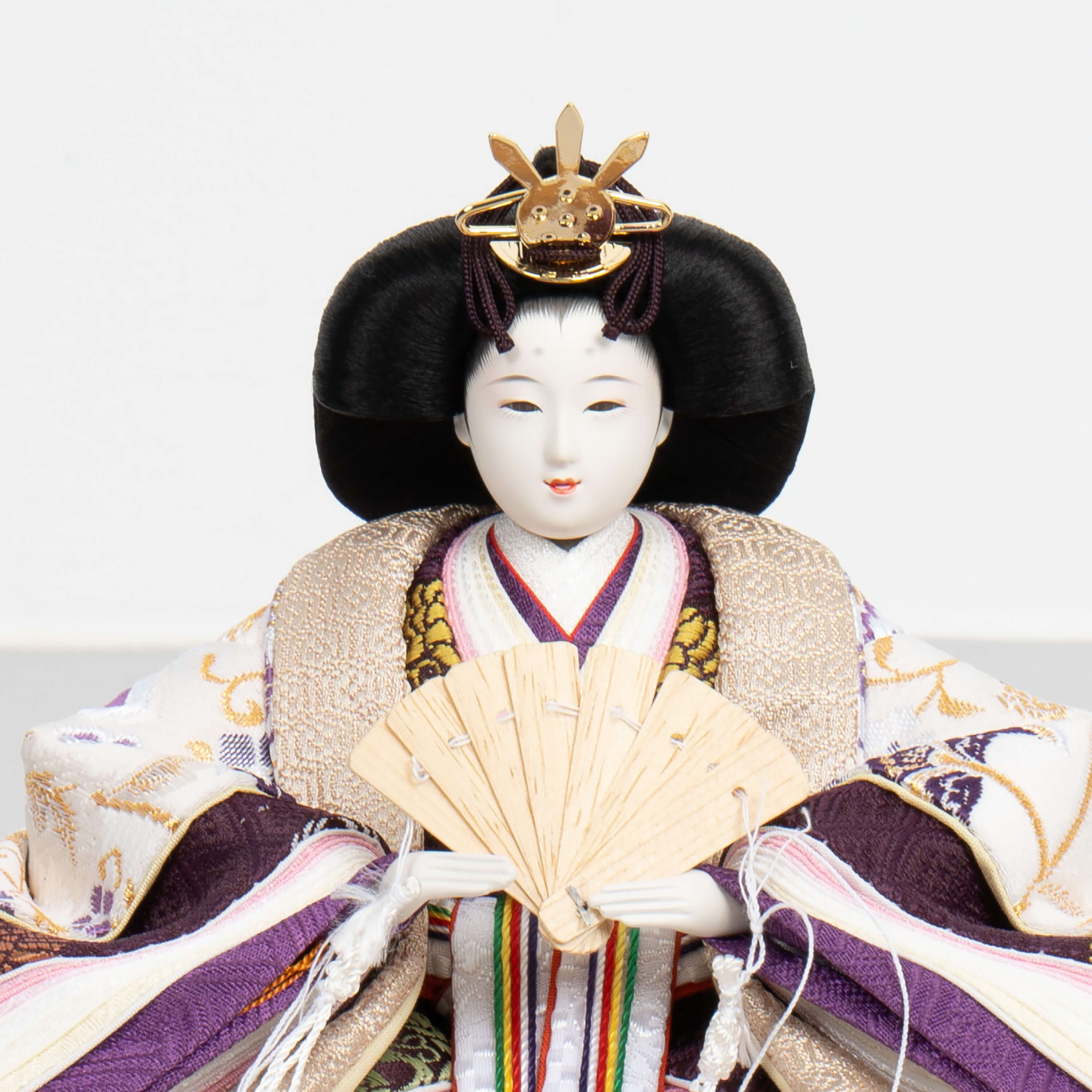 雛人形 凪彩収納飾り ナチュラル 吉徳大光 西陣織