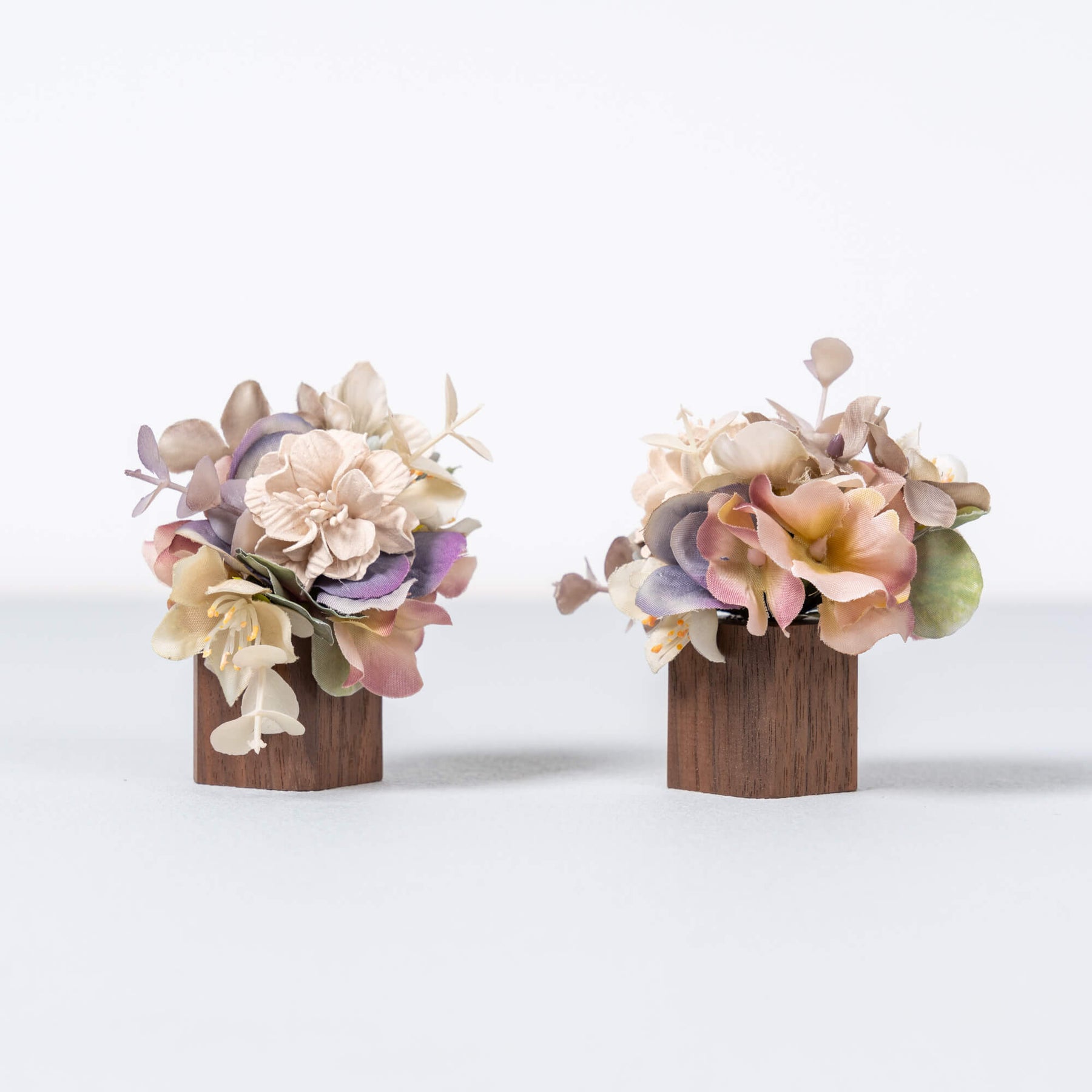 雛人形 凪彩収納飾り グレー 平安道翠 笹蔓文様