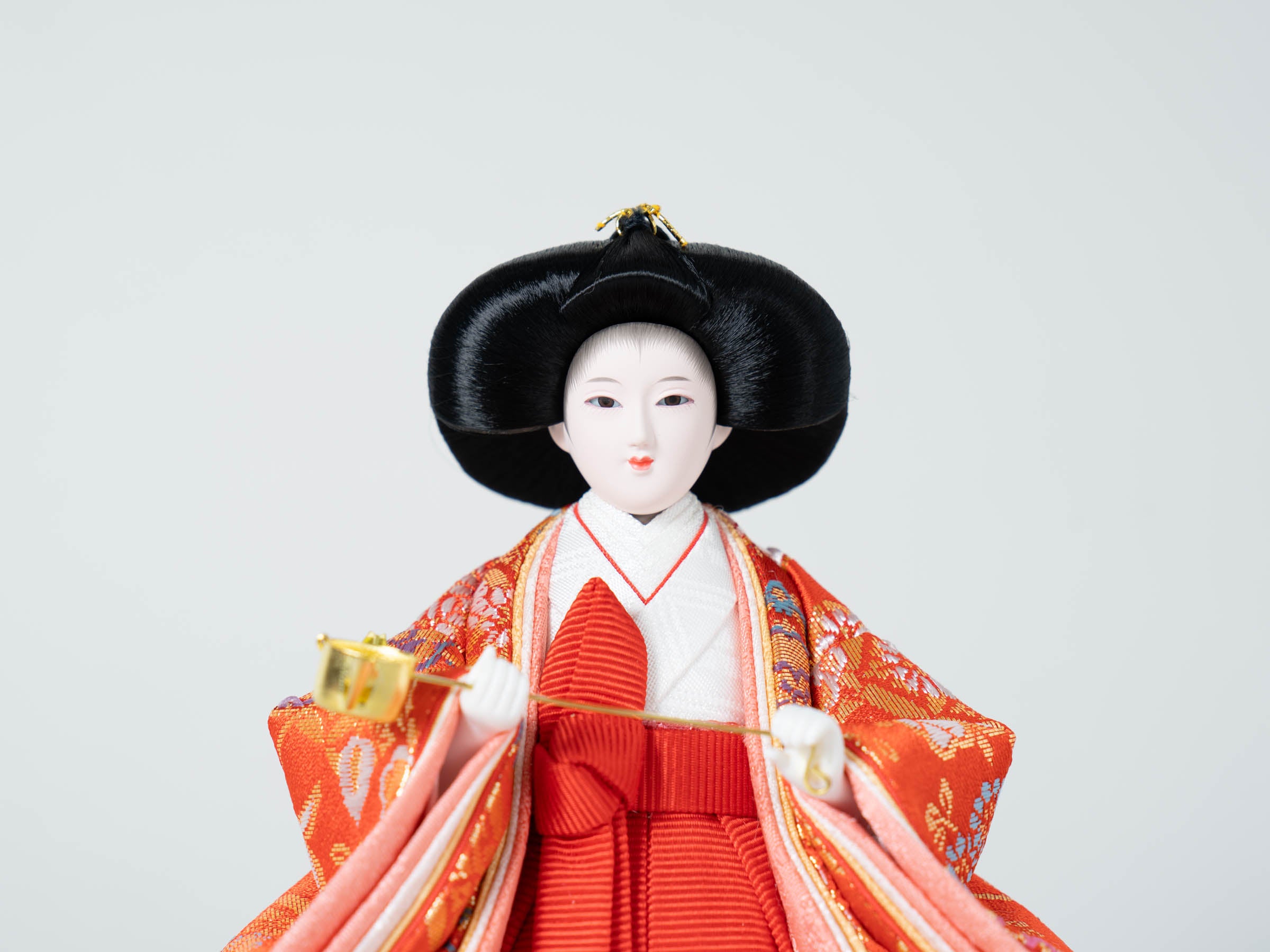 凛皇三段飾り 黒｜雛人形 お雛様 コンパクトでおしゃれ​かわいい 木製