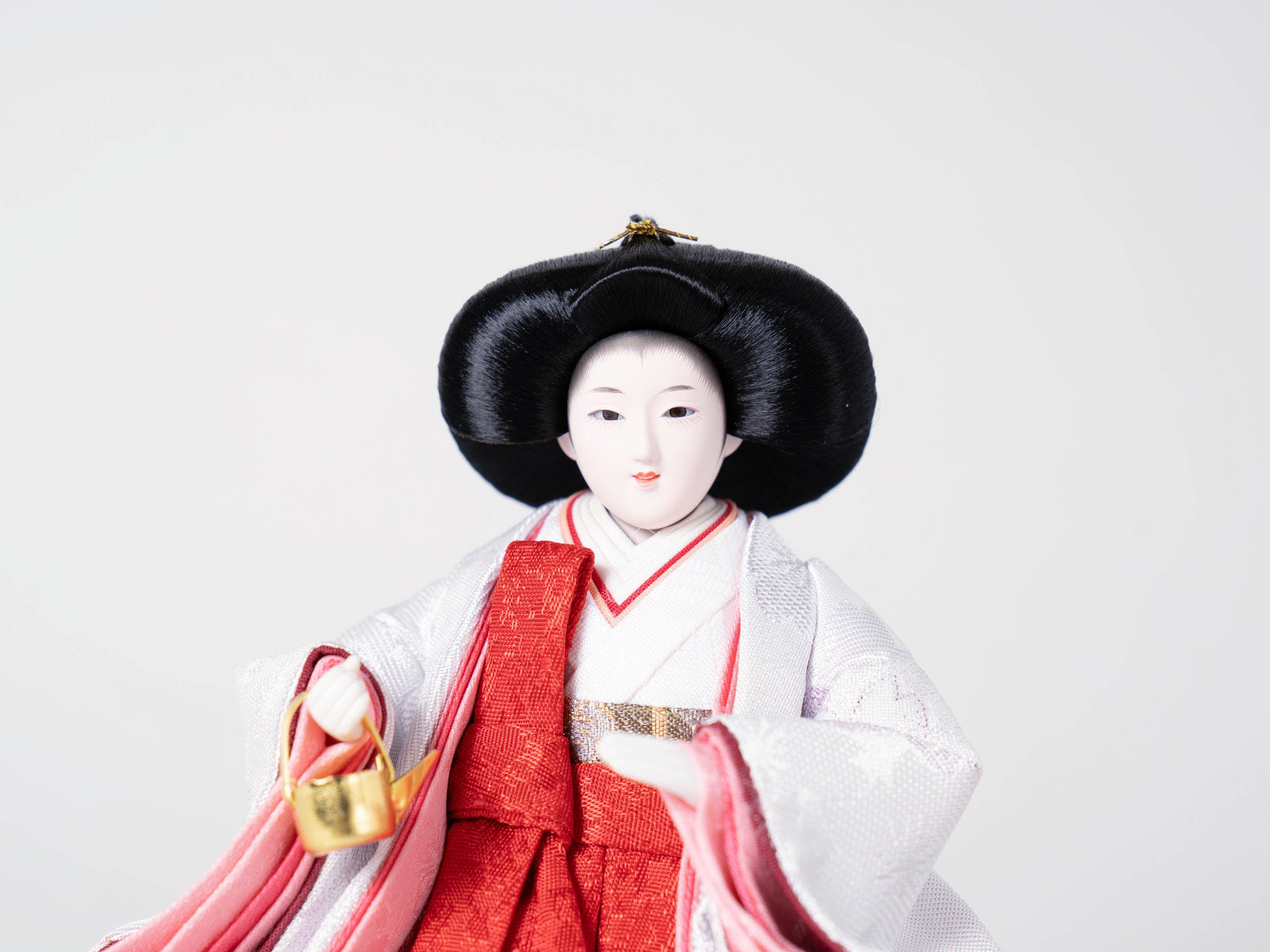 雛人形 凛皇三段飾り ナチュラル