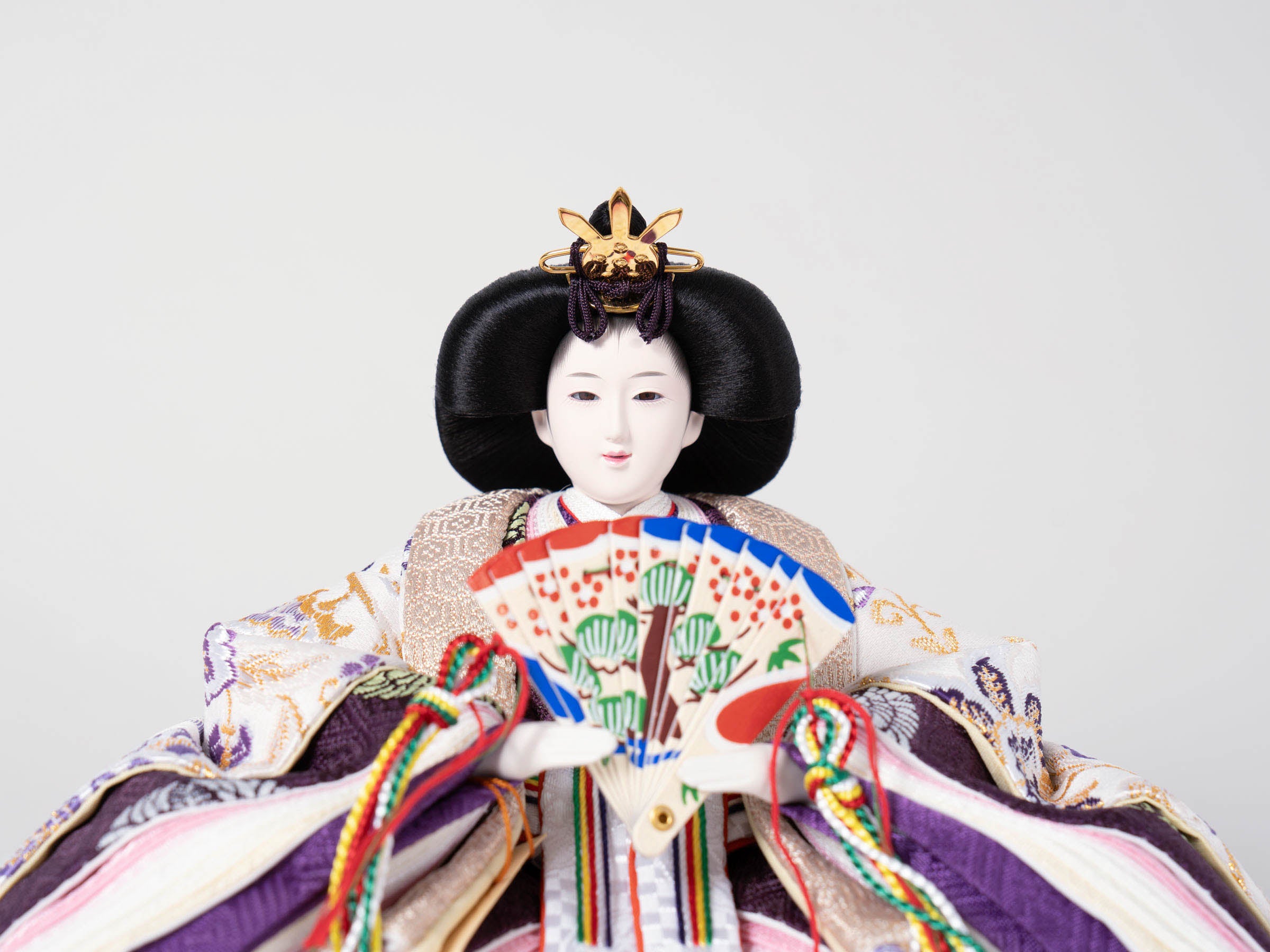 雛人形 凛皇三段飾り ナチュラル