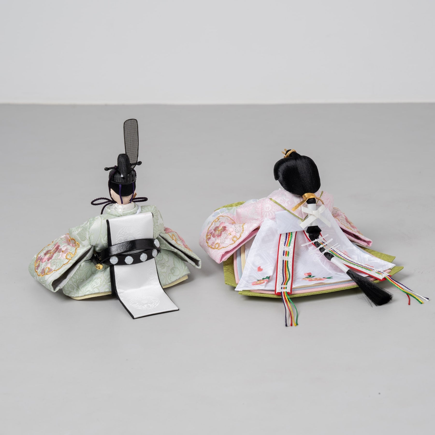 雛人形 こずえ平飾り Lオーク グリーン