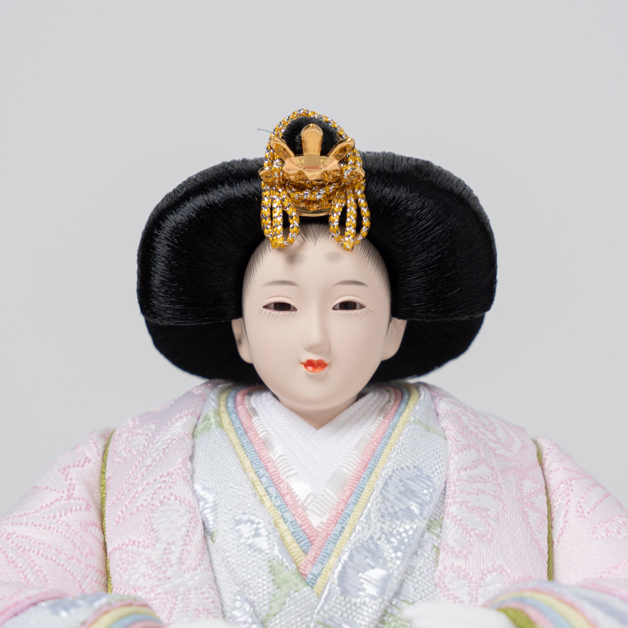 雛人形 こずえ平飾り 白 グリーン