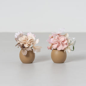 雛人形 絢音平飾り グレー 柴田家千代 薄グレー桜