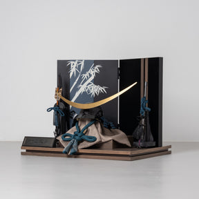 五月人形 玄志 兜飾り 鉄紺 7号伊達政宗 雄山作