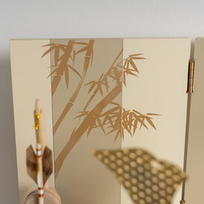 五月人形 玄志 兜飾り ベージュ 7号ベージュ松葉中鍬