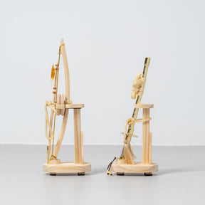 五月人形 玄志 兜飾り ベージュ 1/5 暁 濃茶糸縅