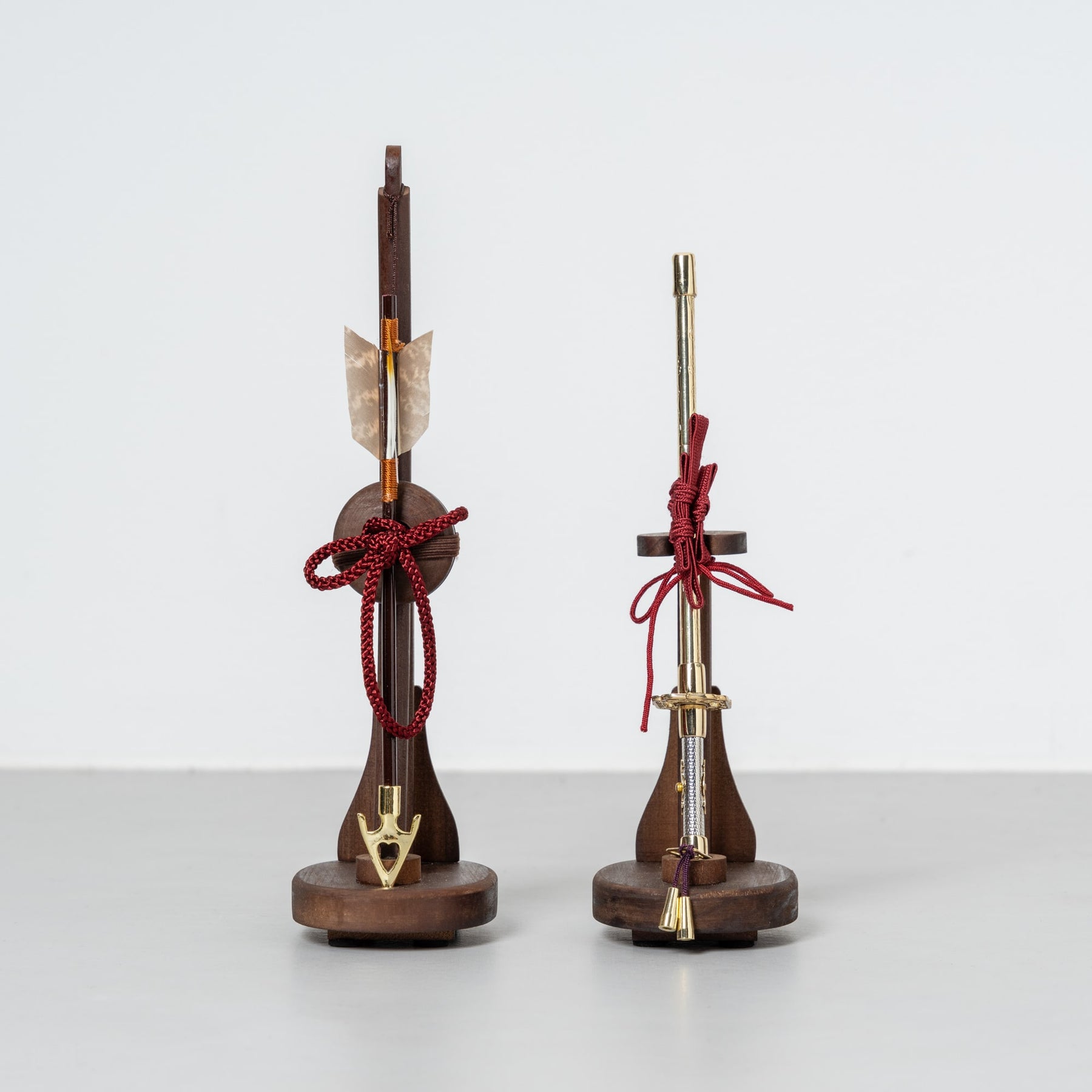 五月人形 玄志 兜収納 緋色 1/5 暁 真朱糸縅