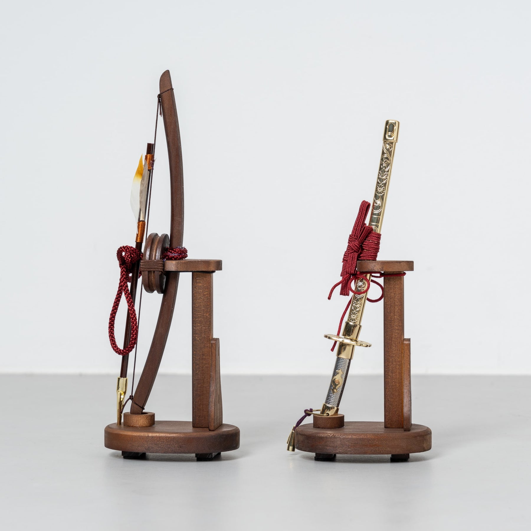 五月人形 玄志 兜収納 緋色 1/5 暁 真朱糸縅