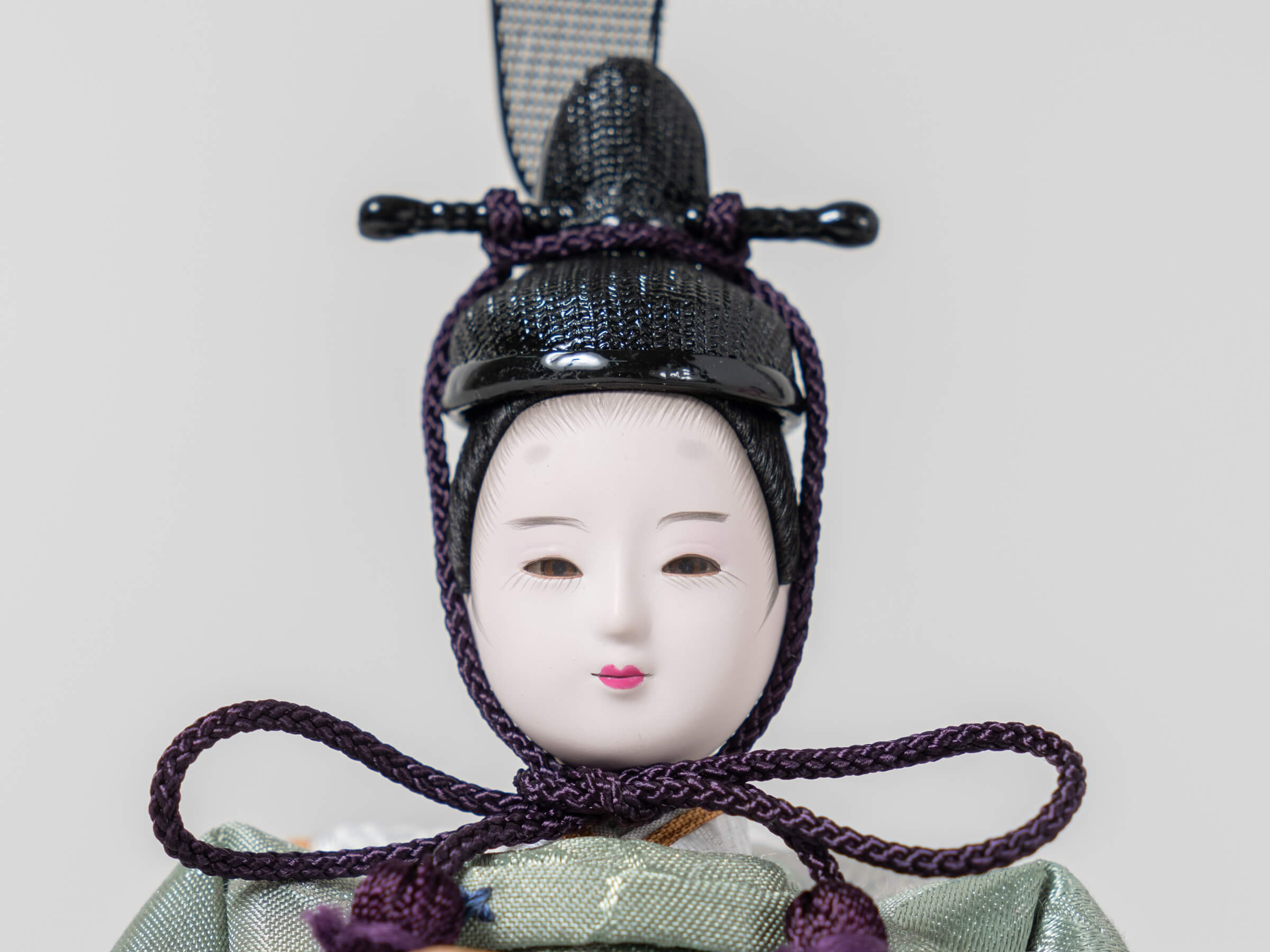雛人形 胡白平飾り 白 柴田家千代82D
