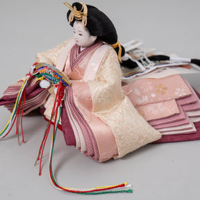 胡白収納飾り 白 柴田家千代 82J