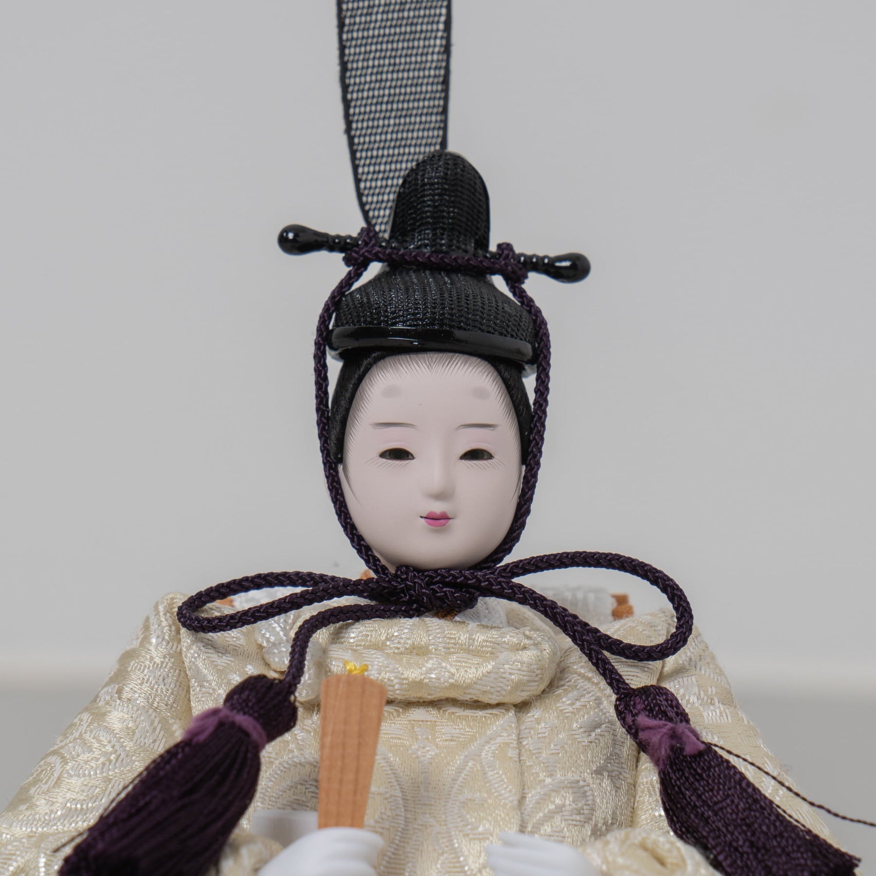 胡白収納飾り 白 柴田家千代 82J
