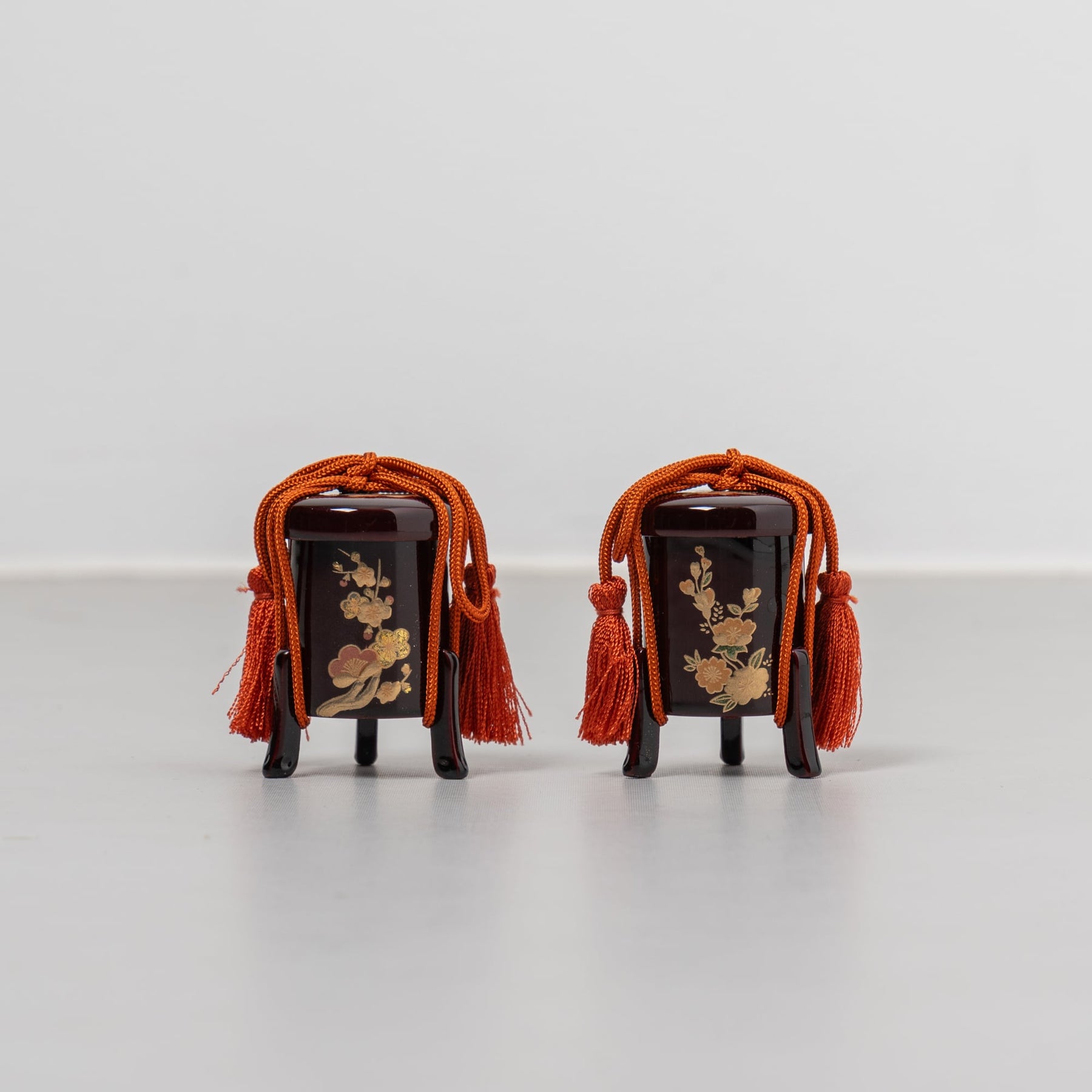 雛人形 わかば平飾り 木目茶 柴田家千代82I