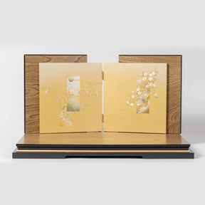 雛人形 わかば平飾り 木目茶 柴田家千代82I