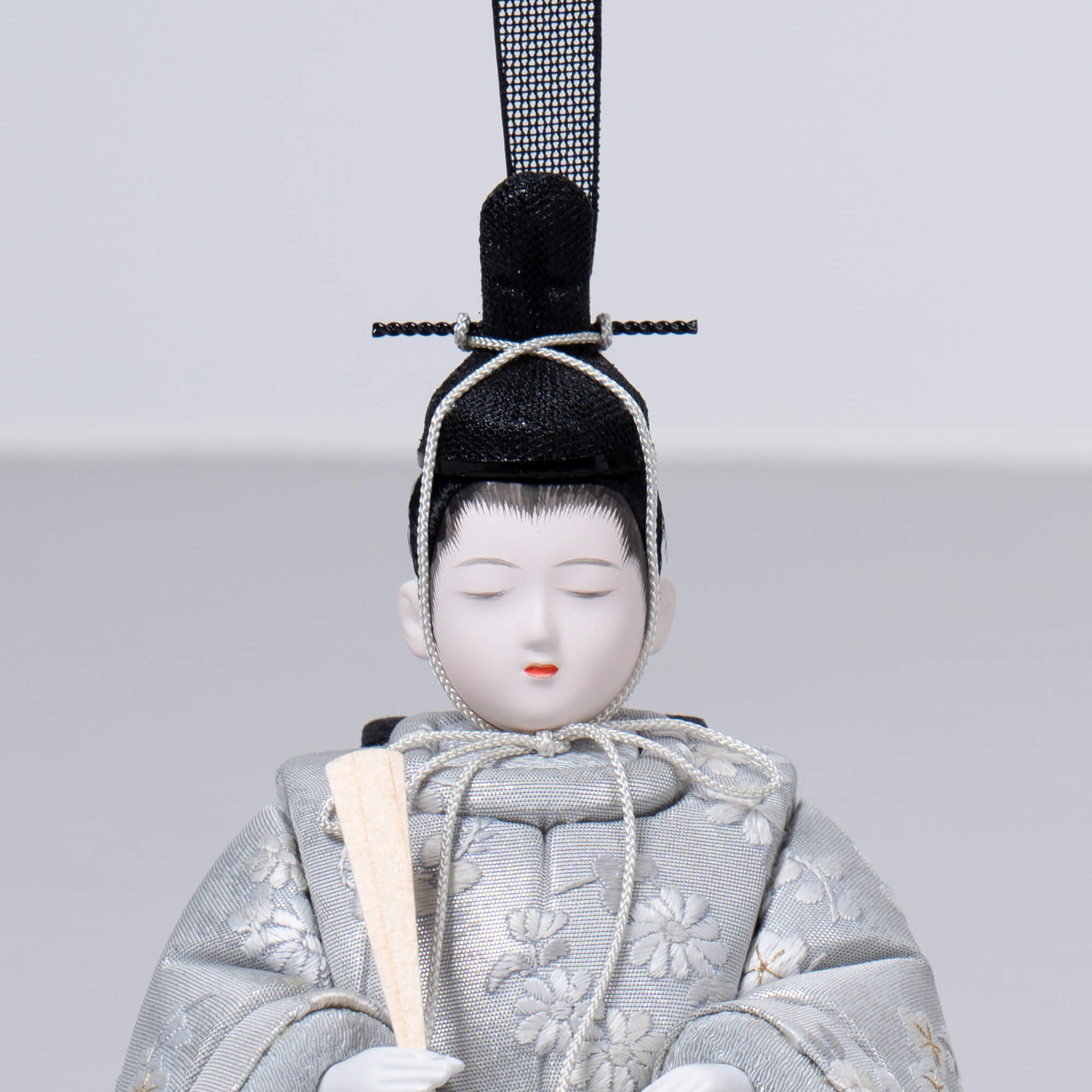 雛人形 星彩 平飾り ナチュラル 一秀 蘇州刺繍銀