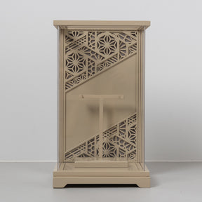 羽子板ケース ベージュ かさね ベージュ 10号 刺繍 吉徳大光