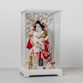 羽子板ケース かさね 白 8号 鹿の子 吉徳大光