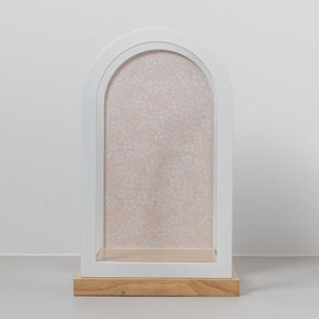 羽子板ケース ロマネ ベージュ 8号 筒描金襴