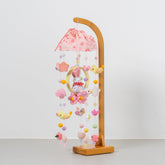 つるし雛 パステルうさぎ ピンク H41