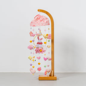 つるし雛 パステルうさぎ ピンク H41